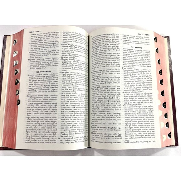 Roget's International Thesaurus Fourth Edition Revised by Robert L Chapman 1979 - Picture 12 of 13